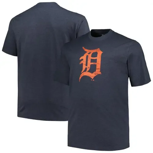 Detroit Tigers Weathered Logo T-Shirt by PROFILE