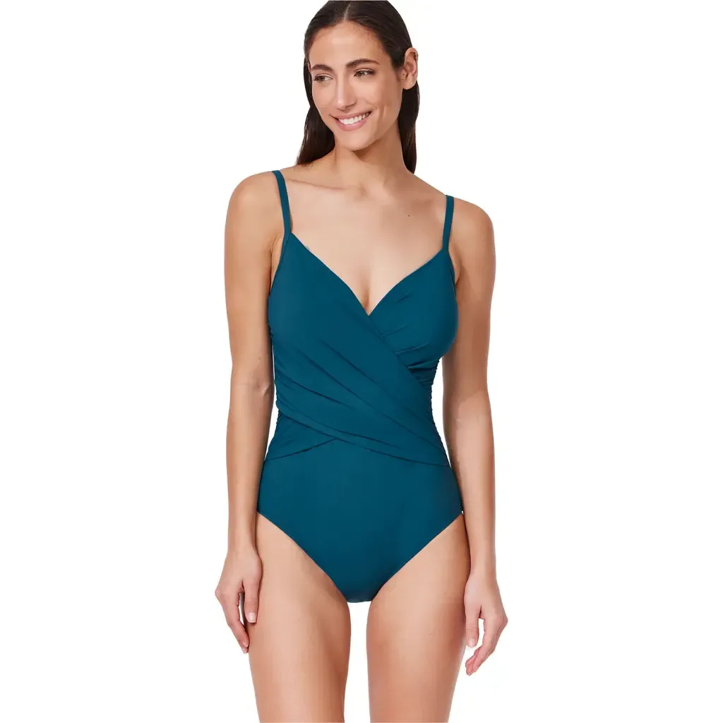 Tutti Frutti V-Neck Surplice One Piece