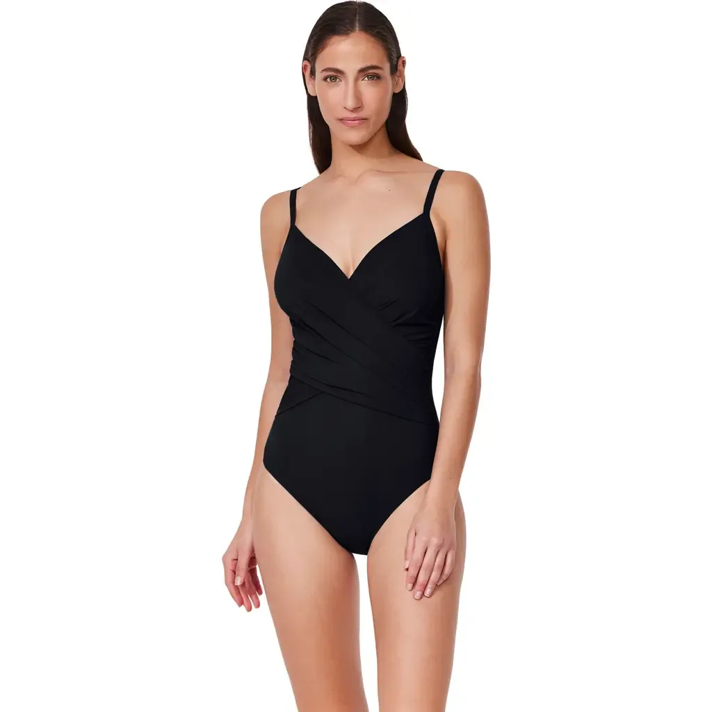 Tutti Frutti V-Neck Surplice One Piece