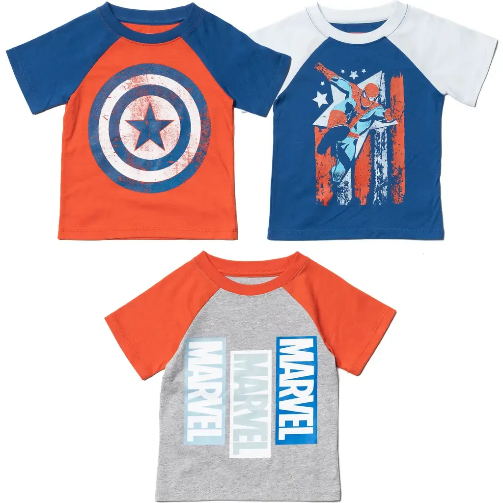 Avengers 3-Pack T-Shirts by Marvel
