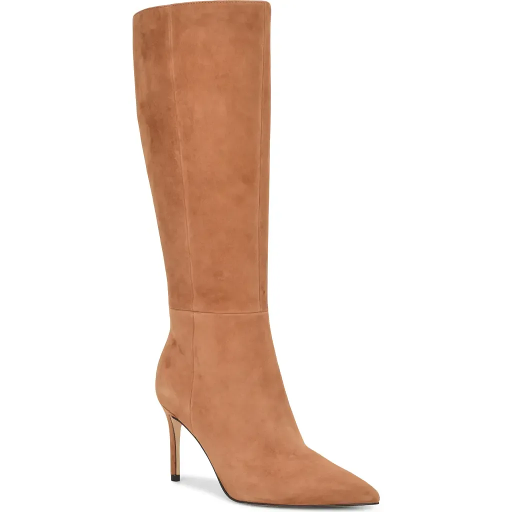 Cook Pointed Toe Knee High Boot
