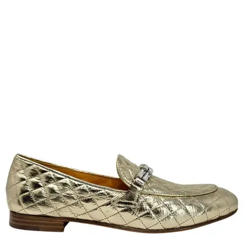 Flat Quilted Loafer by Madison Maison