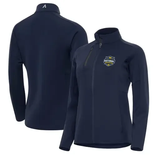 Michigan Wolverines 2026 NCAA Men's Basketball National Champions Generation Full-Zip Jacket by ANTIGUA