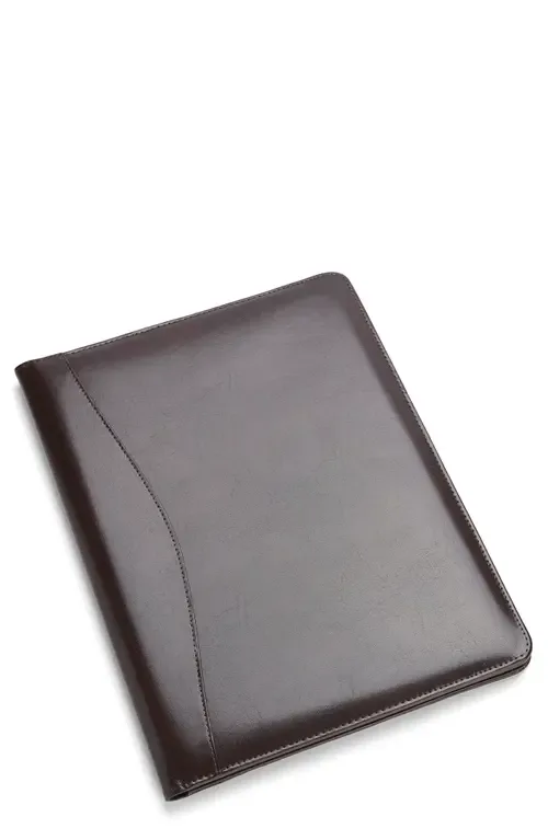 Leather Writing Portfolio Cover by ROYCE New York