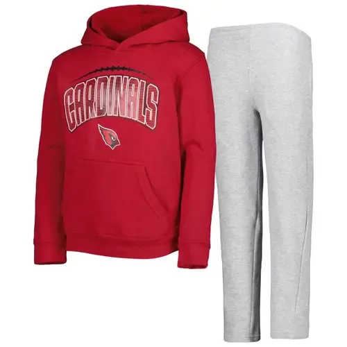 Arizona Cardinals Double Up Pullover Hoodie & Pants Set by Outerstuff