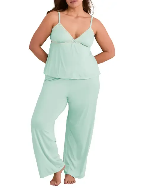 Eloisa Tank Top & Pants Pajama Set by Adore Me