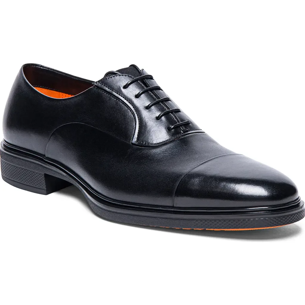 Easy Cap Toe Oxford by Santoni