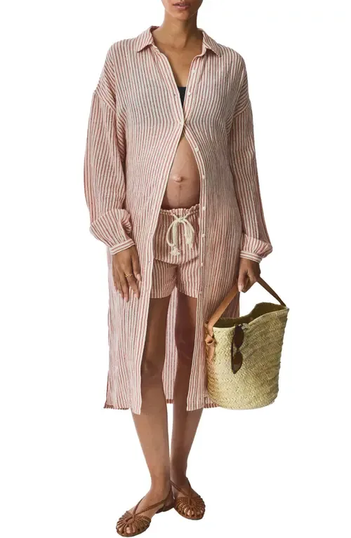 The Bungalow Striped Shirt Dress by HATCH