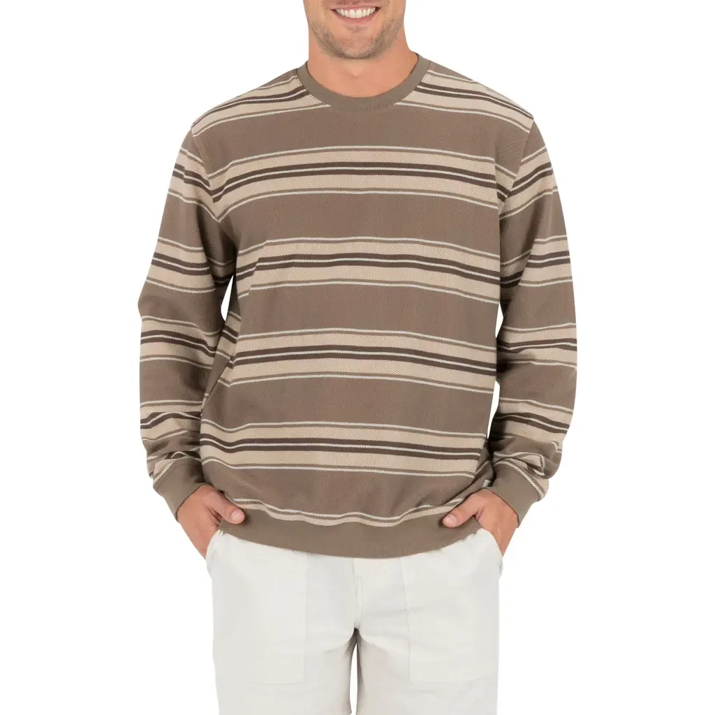 Hacienda Stripe Sweatshirt by Hurley