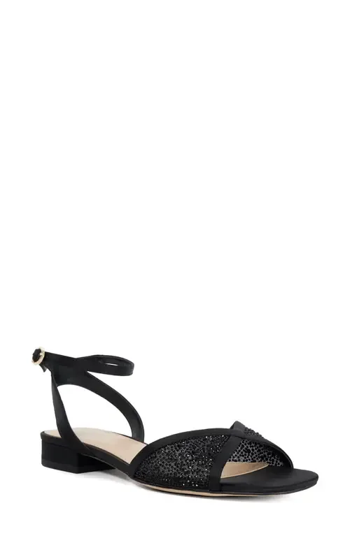 Naxxos Crystal Embellished Sandal by Dune London