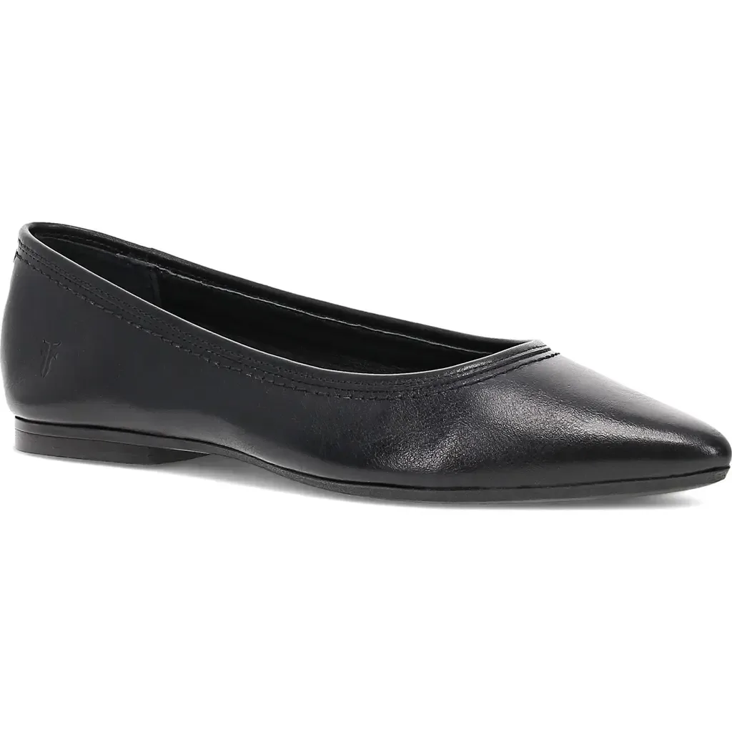 Heather Pointed Toe Flat by Frye