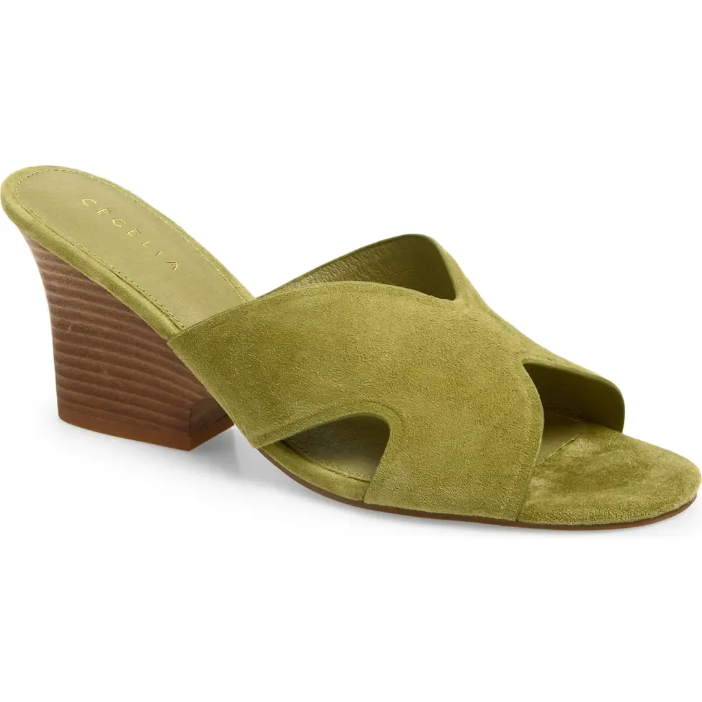 Faye Wedge Slide Sandal by Cecelia New York