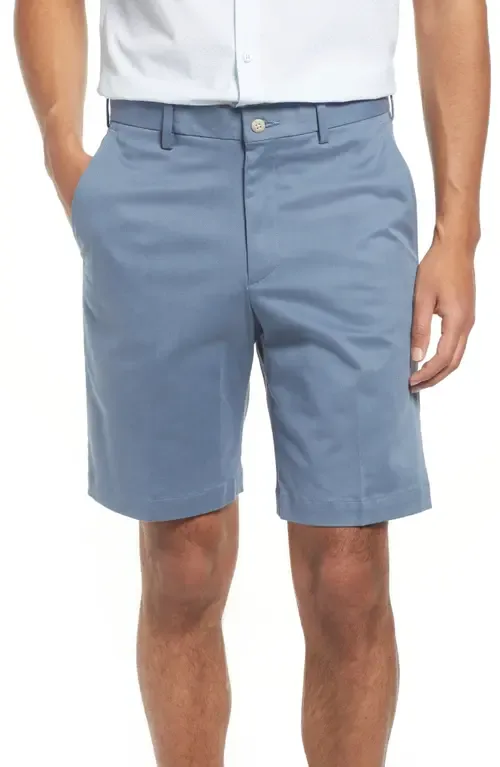 Classic Flat Front Chino Shorts