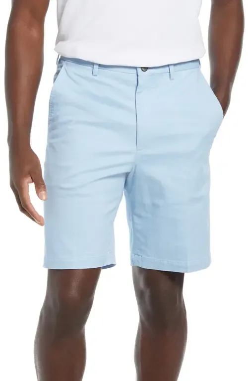 Classic Flat Front Chino Shorts