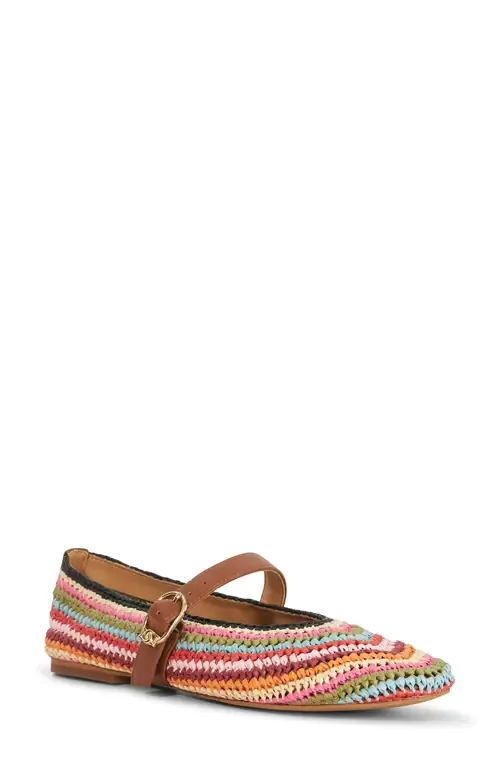 Haloha Mary Jane Flat by Dune London