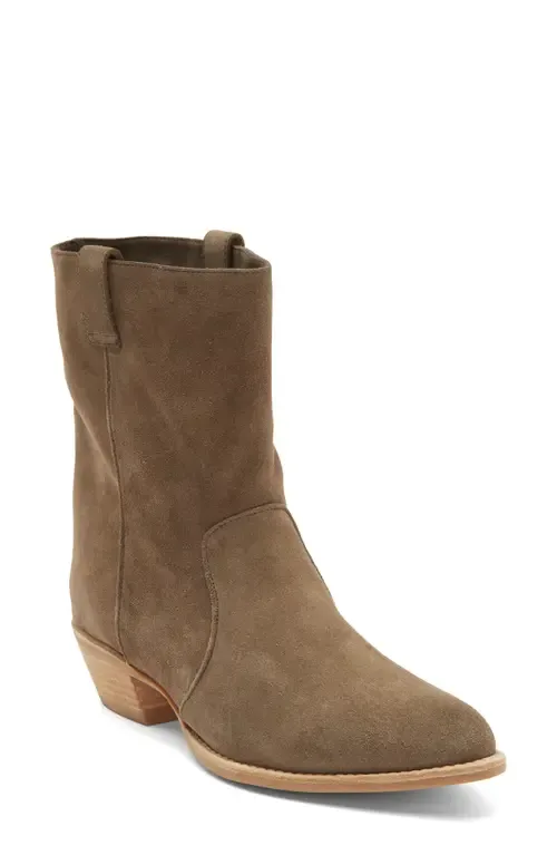 Busca Suede Pointy Toe Boot