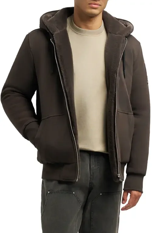 Classic Bunny Fleece Jacket with Removable Faux Fur Lining by Moose Knuckles