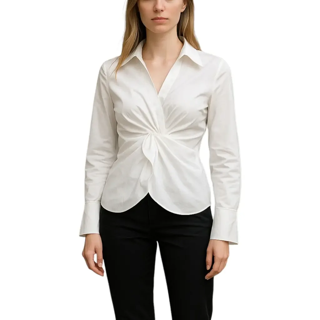 Spencer Twist Front Blouse by Bishop + Young