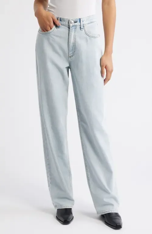 Shea High Waist Relaxed Straight Leg Jeans
