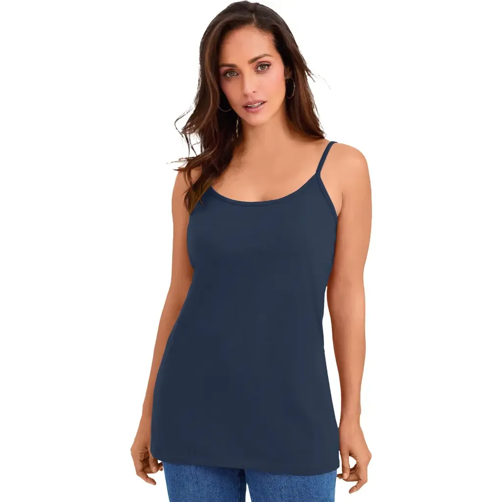 Stretch Cotton Cami by Jessica London