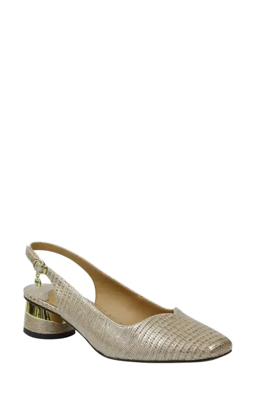Taveta Slingback Pump
