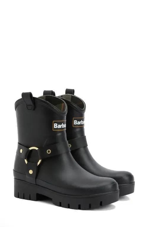 Elley Harness Rain Boot by Barbour