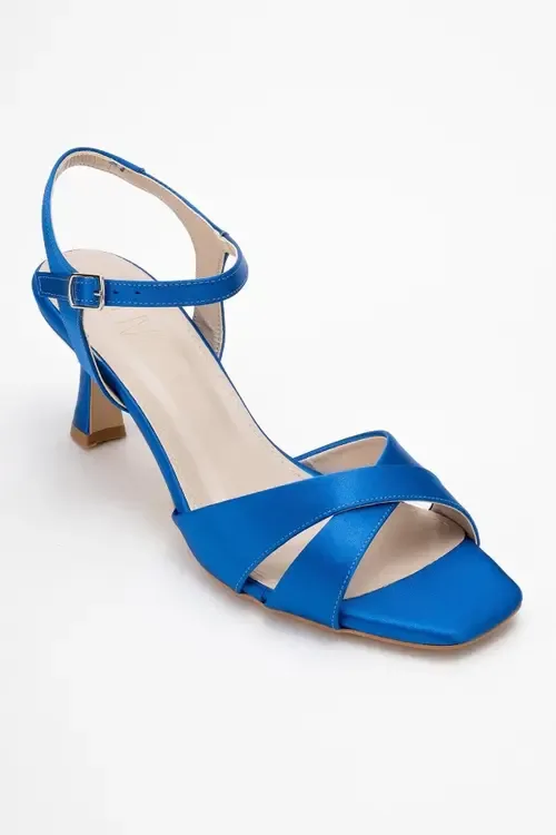 Melin Cross Strap Stiletto Sandal by Prologue Shoes
