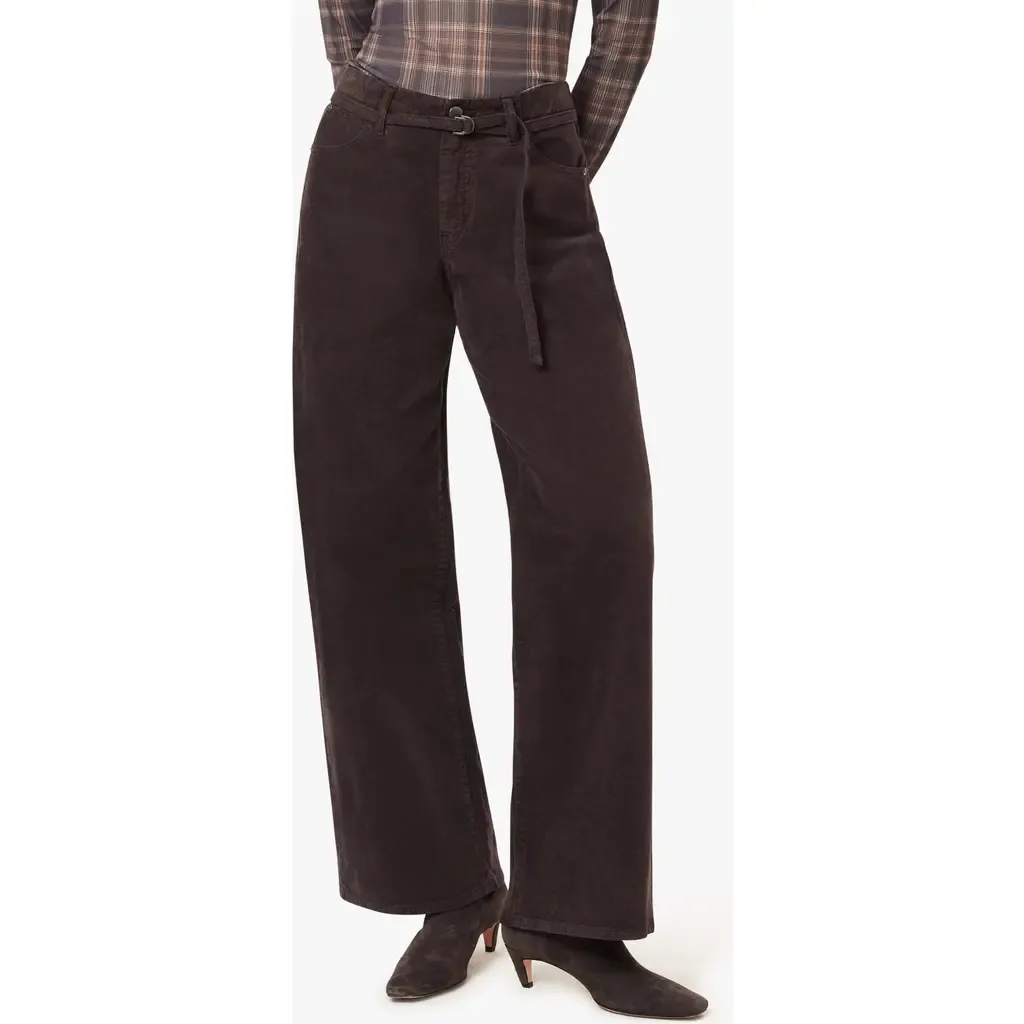 Brynn Corduroy Self Tie Wide Leg Pants by Habitual