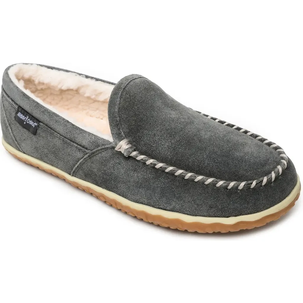 Tilden Faux Shearling Lined Slipper by Minnetonka