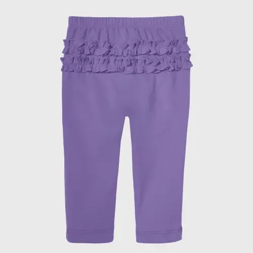 Ruffle Butt Soft 100% Cotton Leggings by CITY THREADS