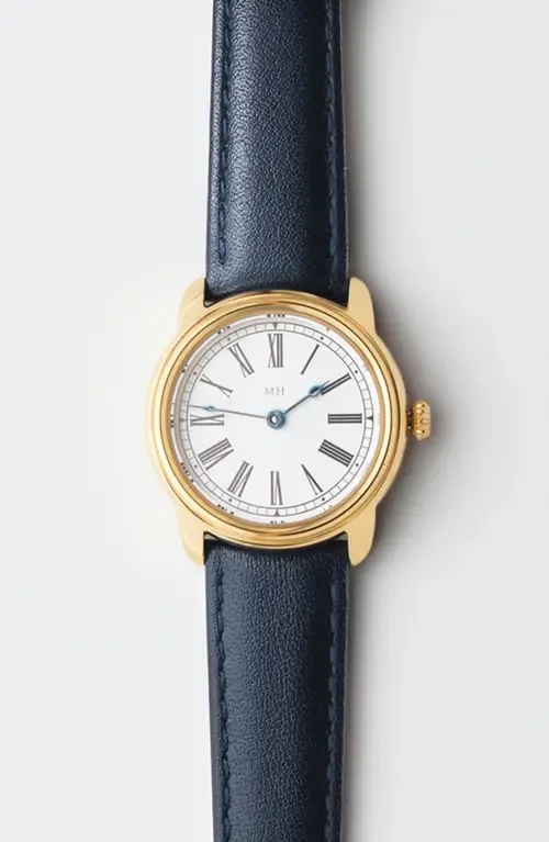 The Harriet Petite Vintage Watch in Gold Watch by March Hare Watches