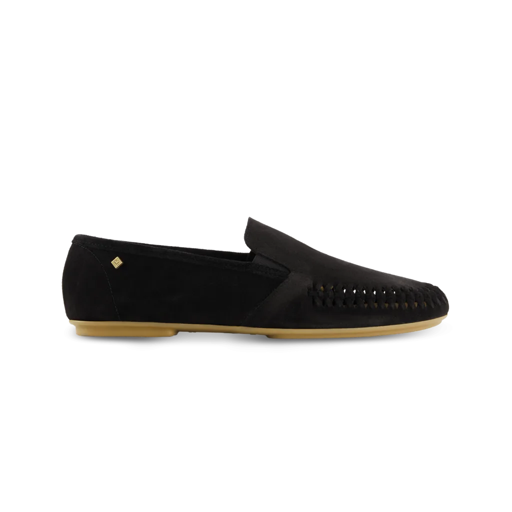 Jazz Suede Slip-On Moccasin by Rivieras