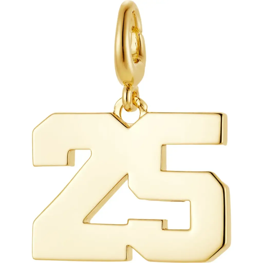 Drip Digits Number Pendant Charm by The Drip Bros