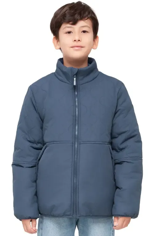 Reversible Warm Fleece Puffer Jacket by Rokka&Rolla