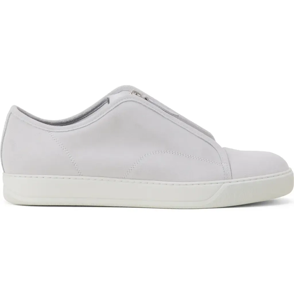Dbb1 Suede Zip Sneakers by Lanvin