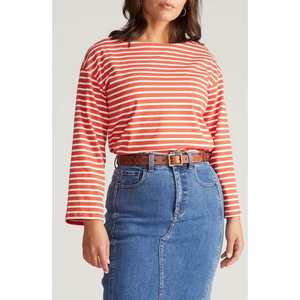 Montauk Breton Stripe Top by Universal Standard