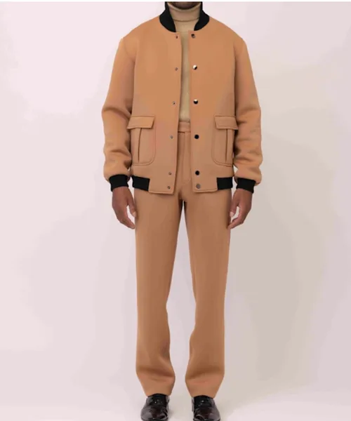 Lance Two-Piece Neoprene Jacket & Pant Set by Chuks Collins
