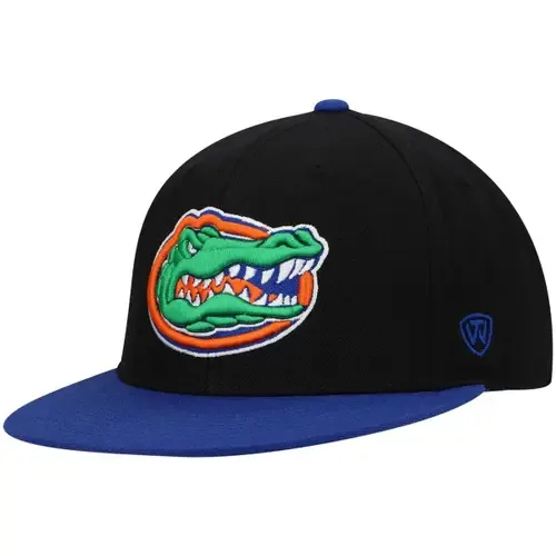 Top of the World Florida Gators Team Color Two-Tone Fitted Hat by TOP OF THE WORLD