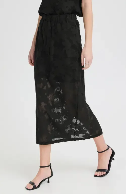 Lace Maxi Skirt by ICHI