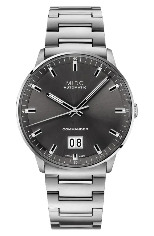 Commander II Skeleton Bracelet Watch, 42mm by MIDO