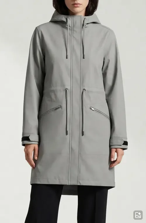 Sibil Hooded Water Repellent Jacket