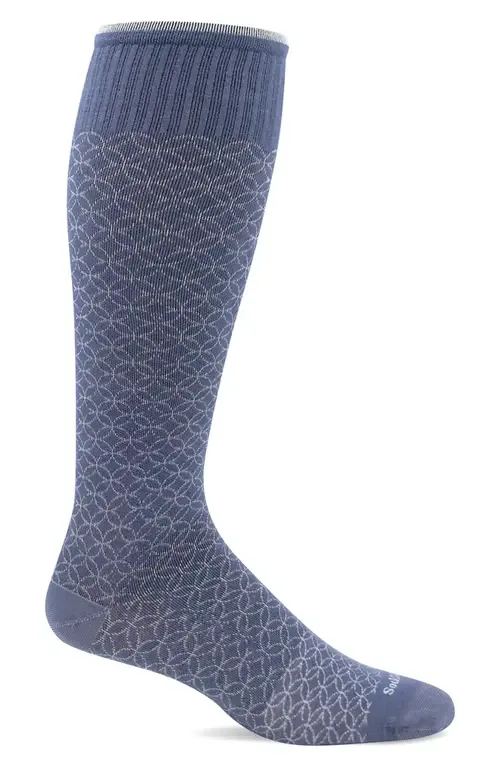 Featherweight Compression Socks - Denim by SOCKWELL