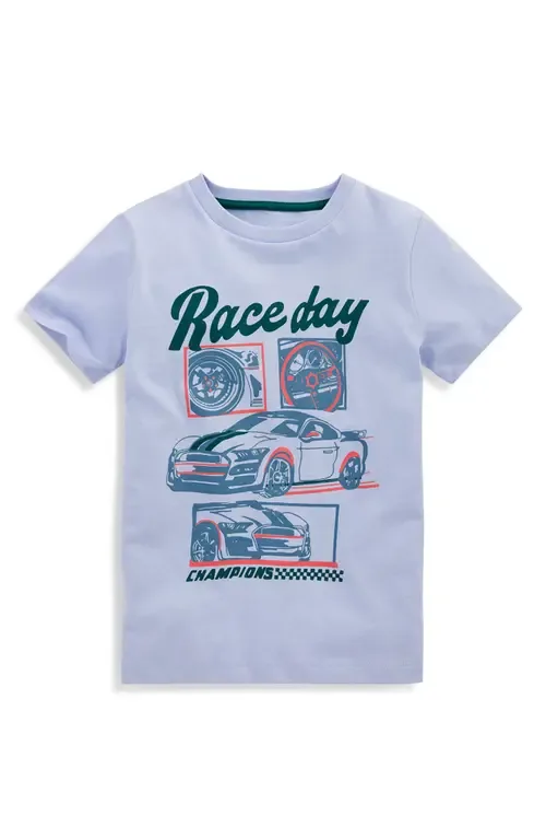 Graphic Cotton T-Shirt by Mini Boden