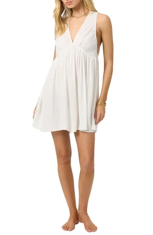 Saltwater Solids Teddy Cover-Up Minidress by O'Neill