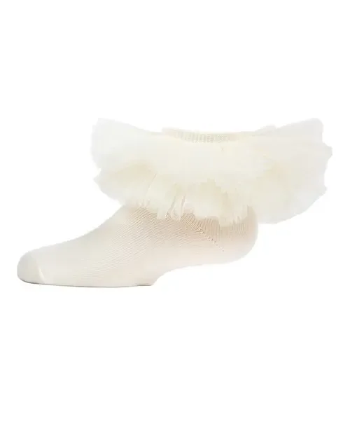 Oversized Tutu Ballerina Anklet Socks by MeMoi