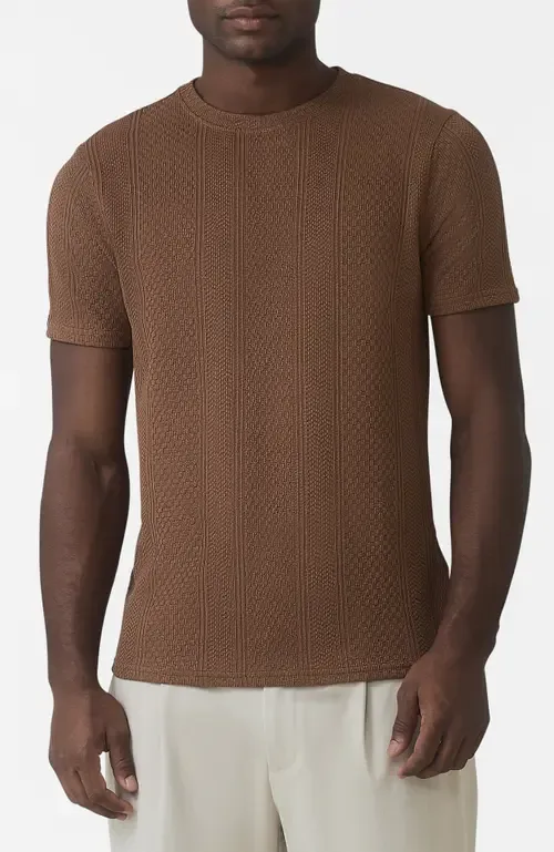 Cedro Slim Textured Tee