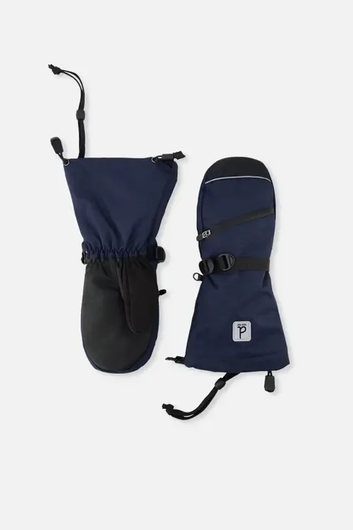Teknik Reinforced Fingertips Zip Pocket Winter Mittens by Deux par Deux