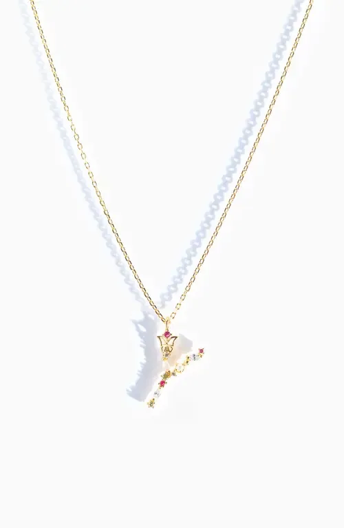 Flutterfly Initial Necklace by Girls Crew