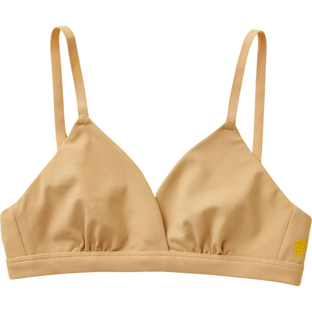 Butter Triangle Bra by Yellowberry