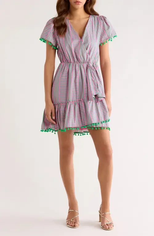 Valda Mixed Stripe Cotton Dress by SUGARLIPS